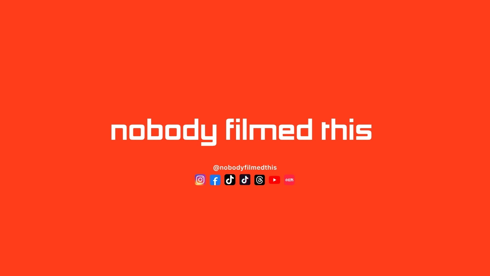 Nobody Filmed This · 未被看见 | Kuala Lumpur