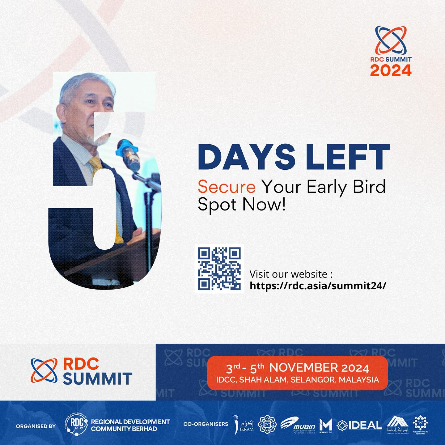 RDC Summit - 🚨 Only 5 Days Left! 🚨 Time is ticking! ⏳...