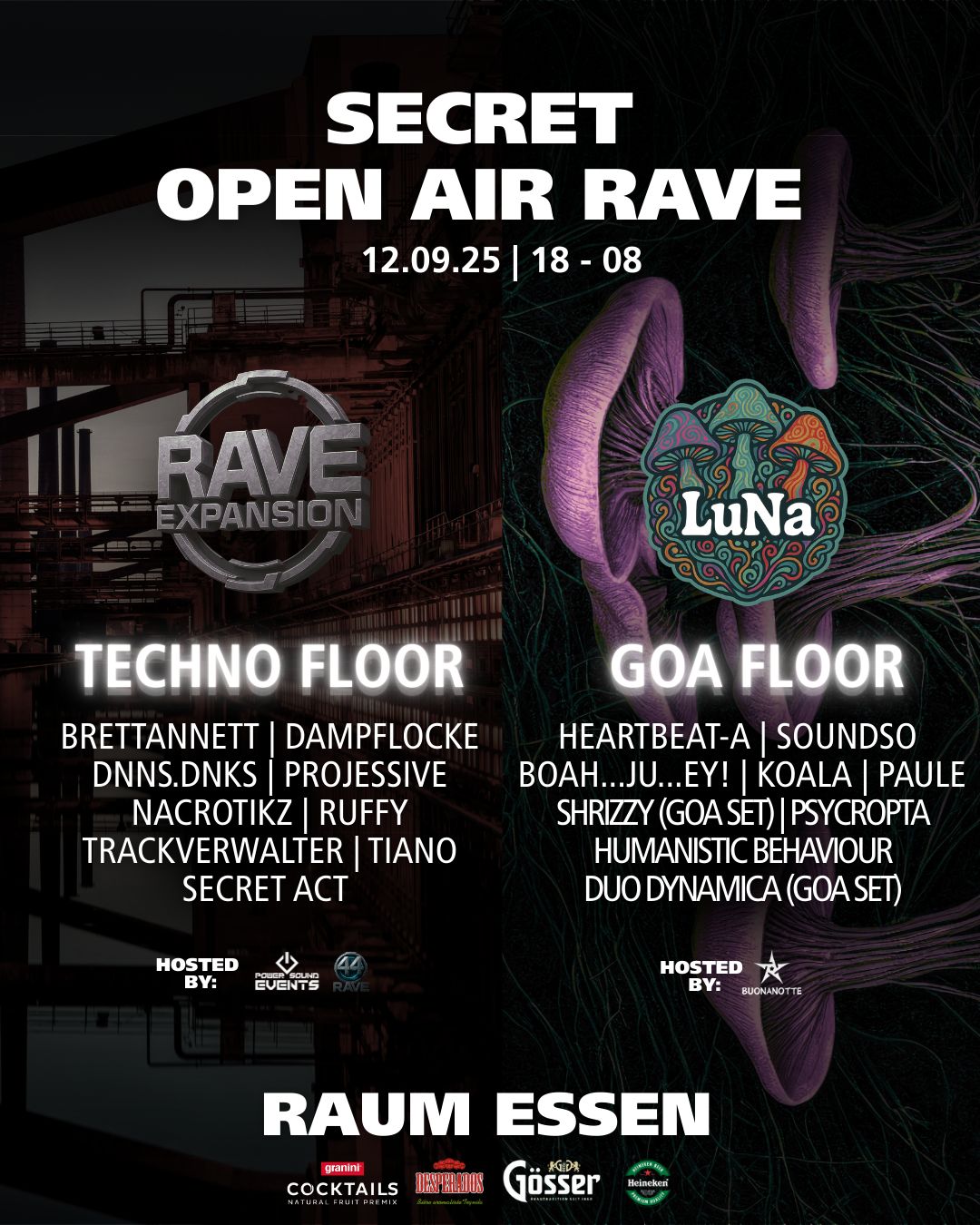 Secret Open Air Rave