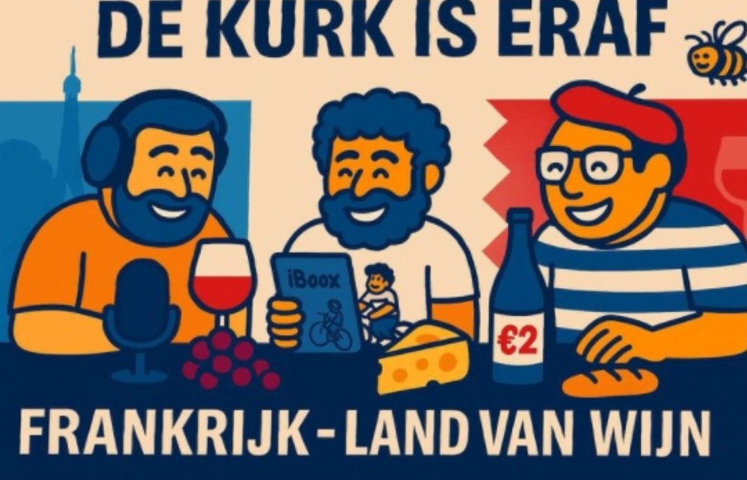 De kurk is eraf