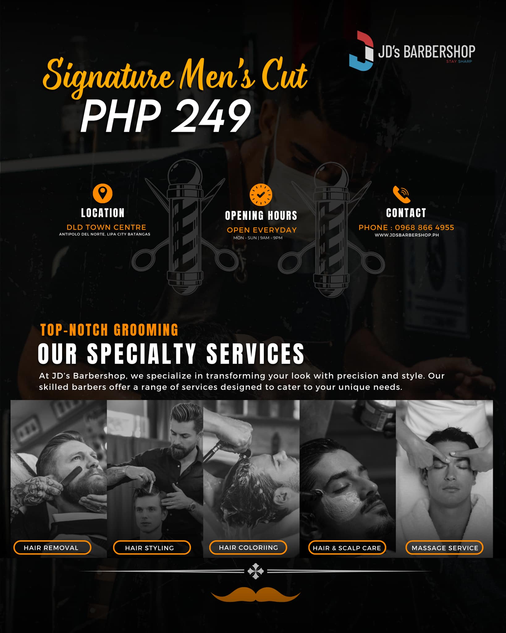 🎉 Join Us for Our Soft Opening!... - JD's Barbershop - Lipa