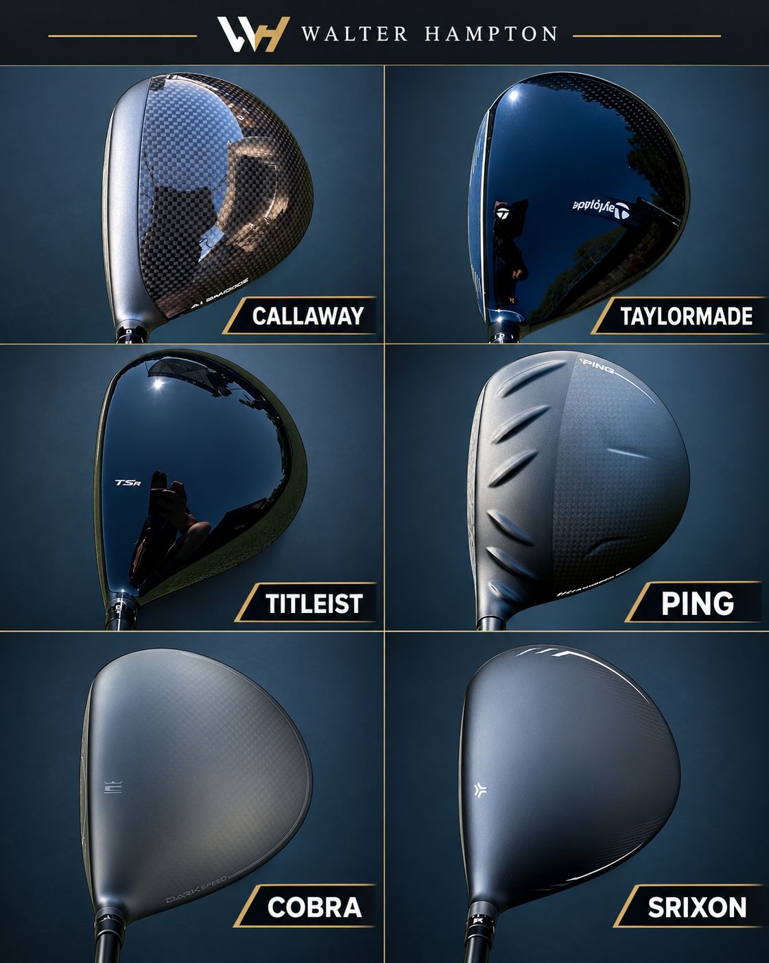 TOP 50 DRIVERS OF ALL TIME 🏆 1️⃣ Callaway Big Bertha 2️⃣