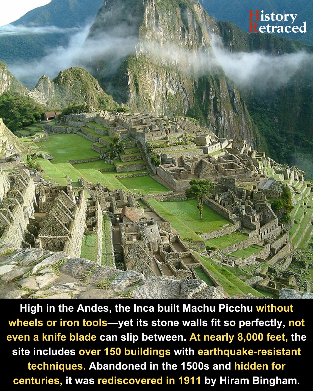 History - 🏔 Machu Picchu: The Mountain City That Defied Time 🛕 No ...