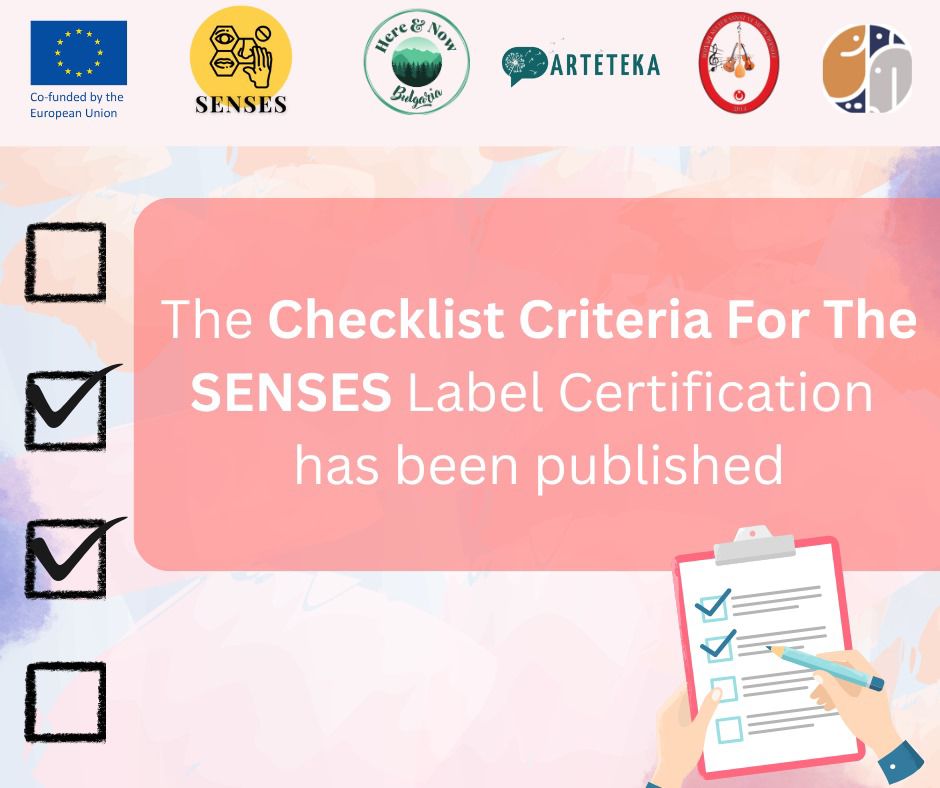 Senses: - 🌟 The Wait is Over: The Checklist Criteria for SENSES Label ...