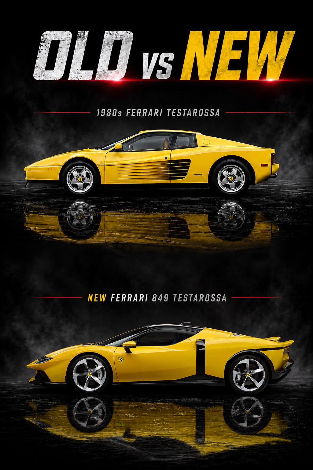 Four decades apart, one legendary name. 🔥🐎 The iconic 1988