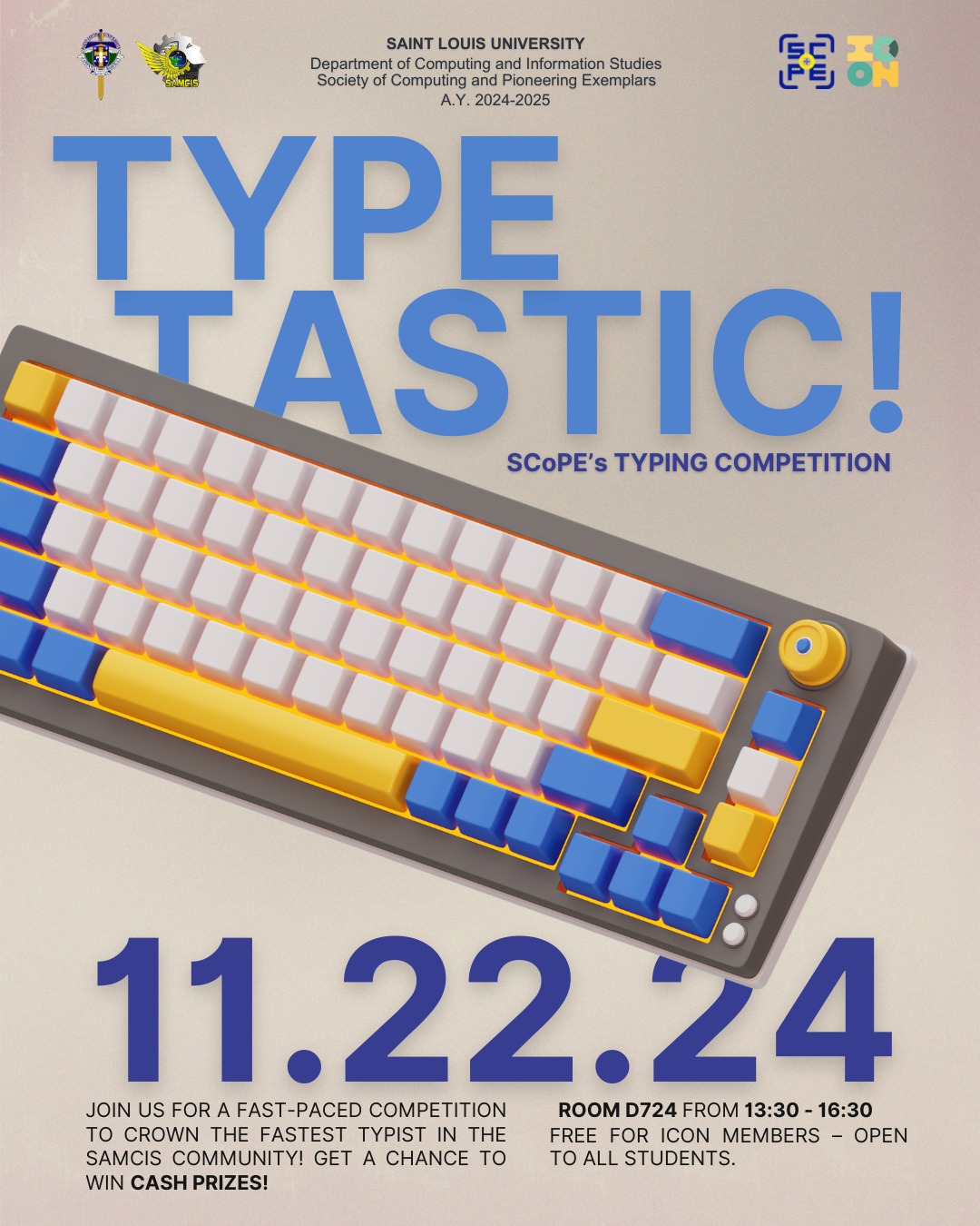 SLU - 🚨 Get Ready to Race Your Fingers! 🚨 TypeTastic! is here and ready ...
