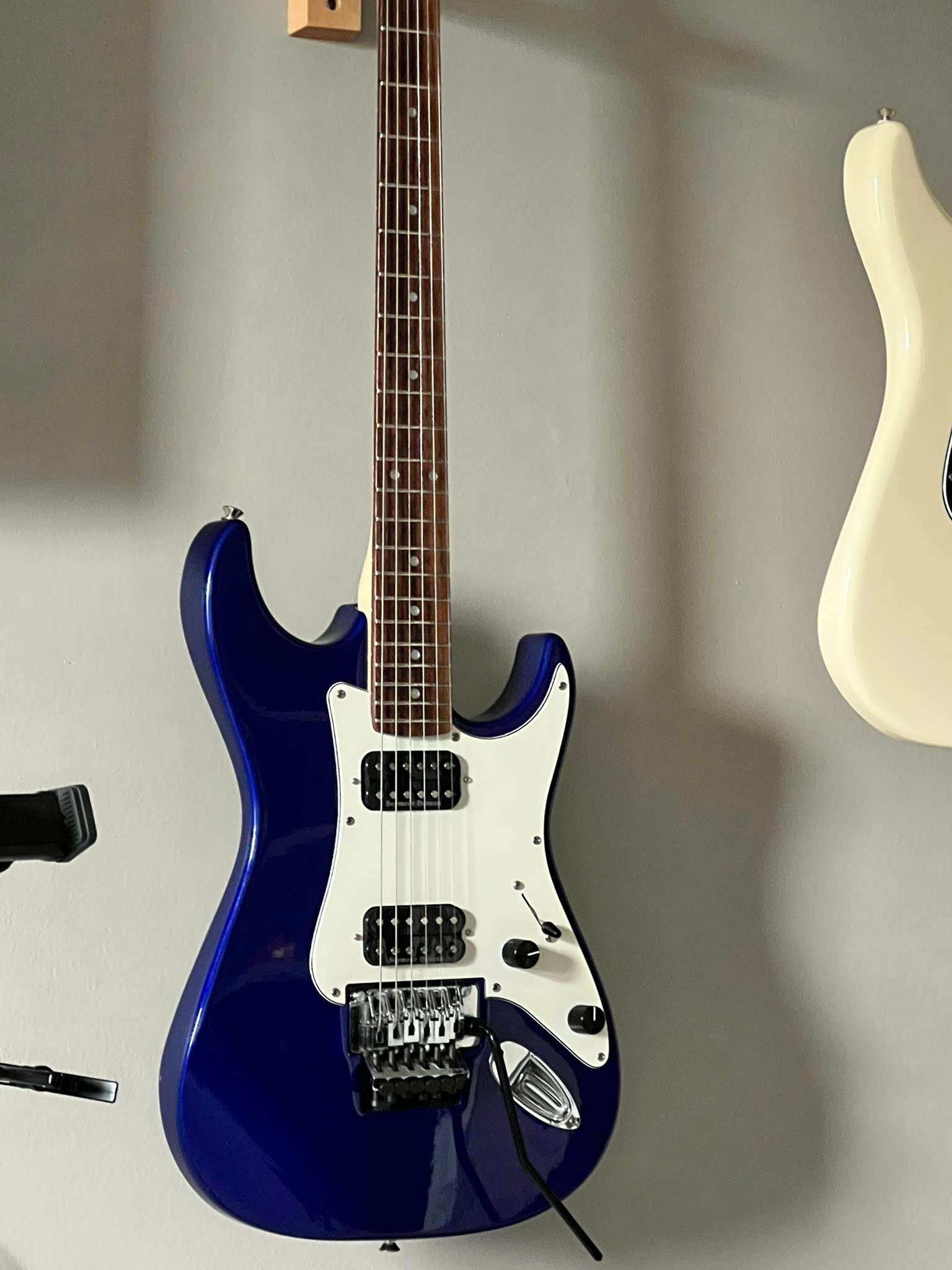 Early 90s ESP guitar with Floyd Rose