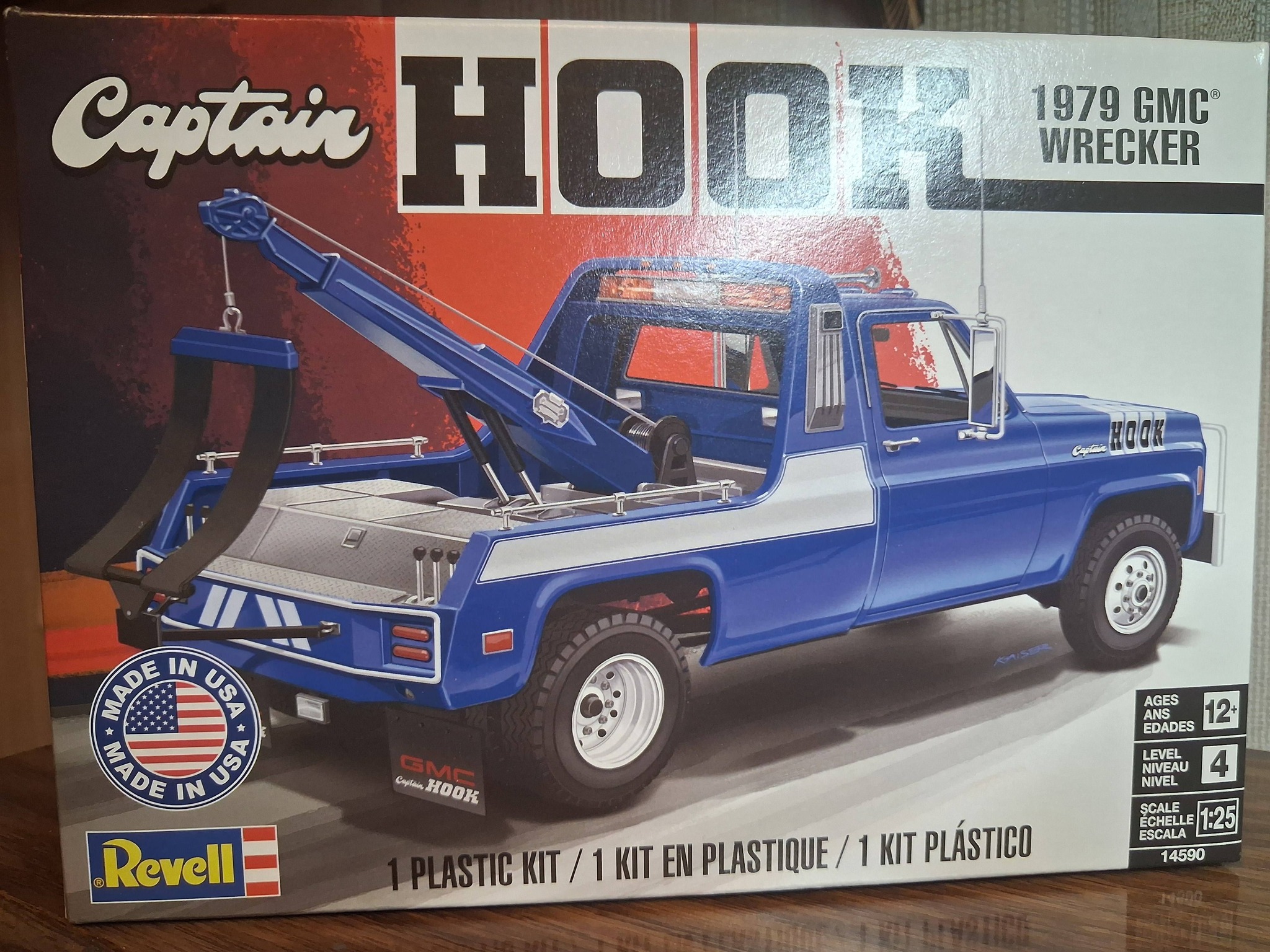 Revell 77 GMC Wrecker custom build