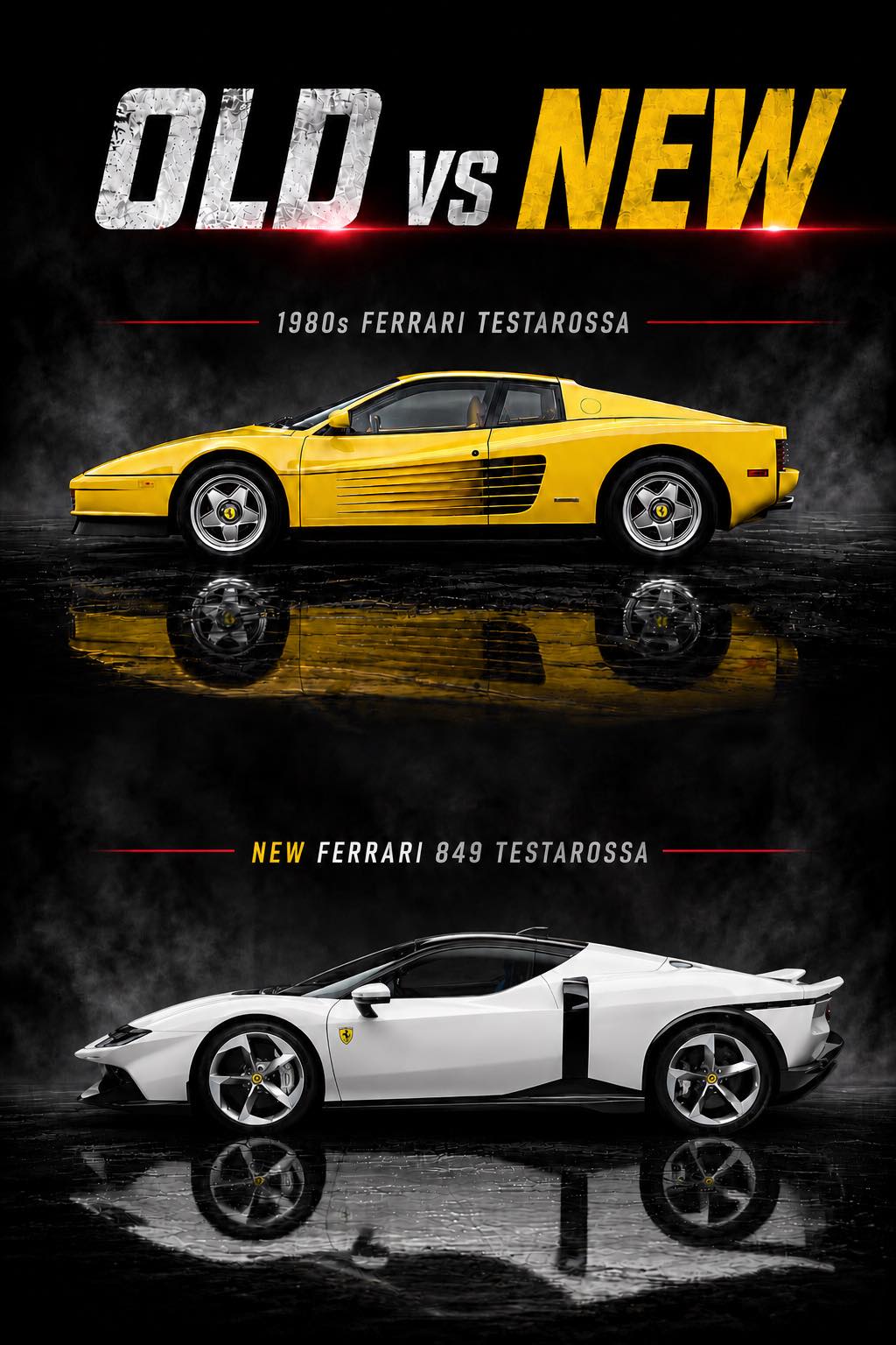 Four decades apart, one legendary name. 🔥🐎 The iconic 1988