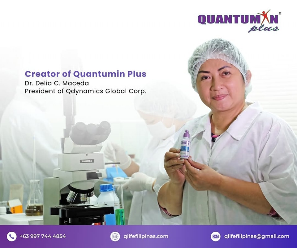 Q Life - Meet the Creator of Quantumin Plus Dr. Delia C. Maceda, a ...