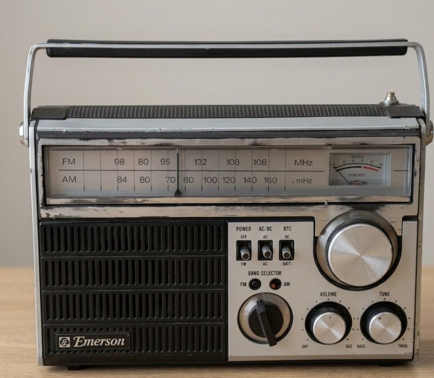 Azden PCS-4800, a vintage 10m FM mobile transceiver featuring