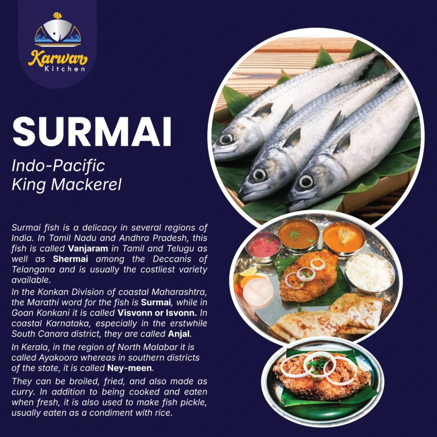 Surmai Fish – The King of the... - Karwar kitchen Vimannagar | Facebook