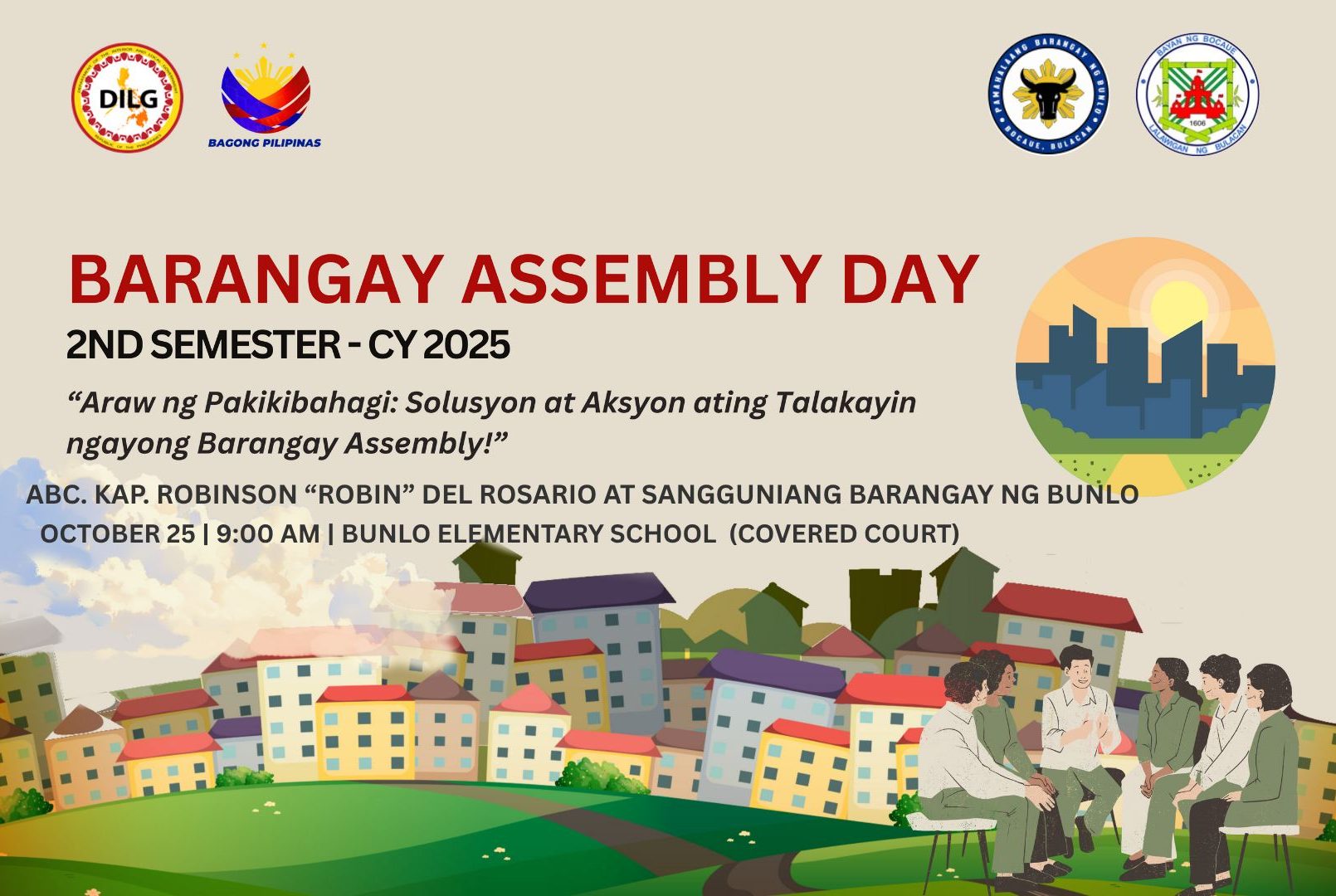 Barangay Bunlo - Greetings Mga Ka-Barangay!! 💙 ️ The... | Facebook