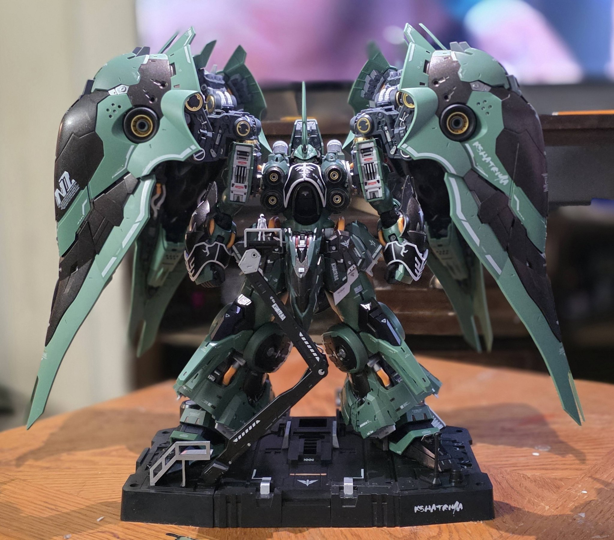 Completed NZ-666 Kshatriya Osiris Aerial Dominator model