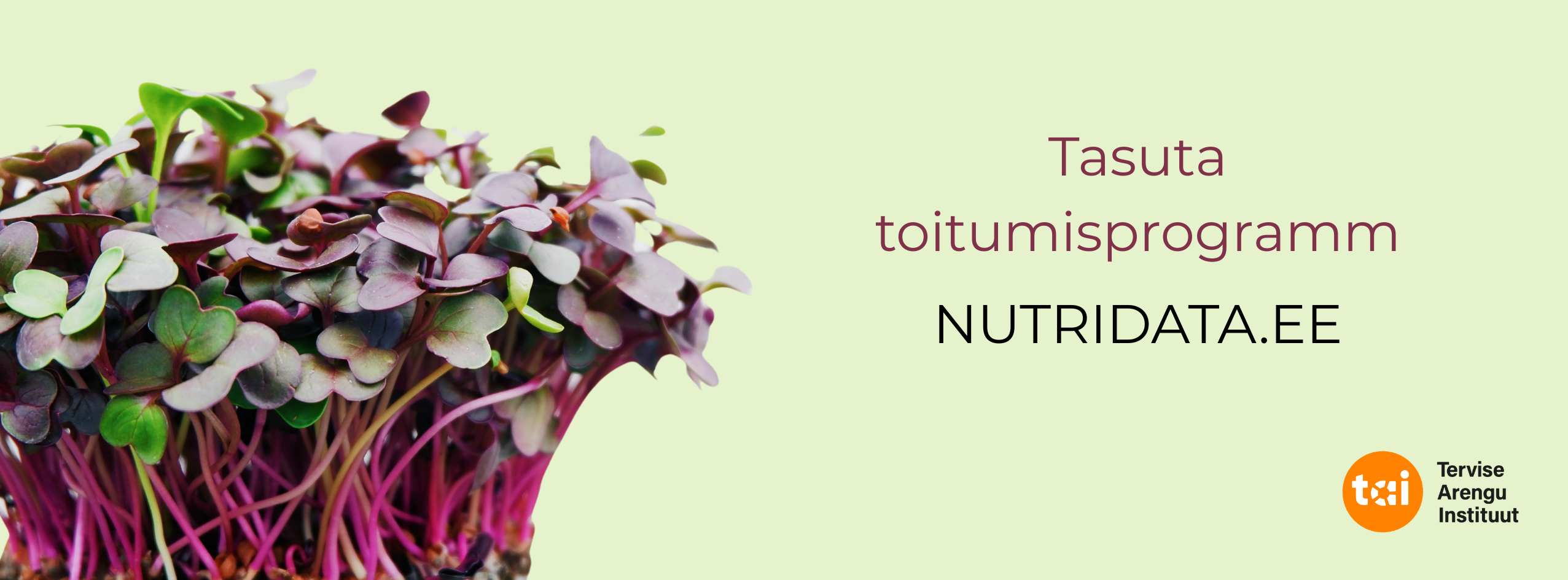 NutriData Toitumisprogramm | Tallinn