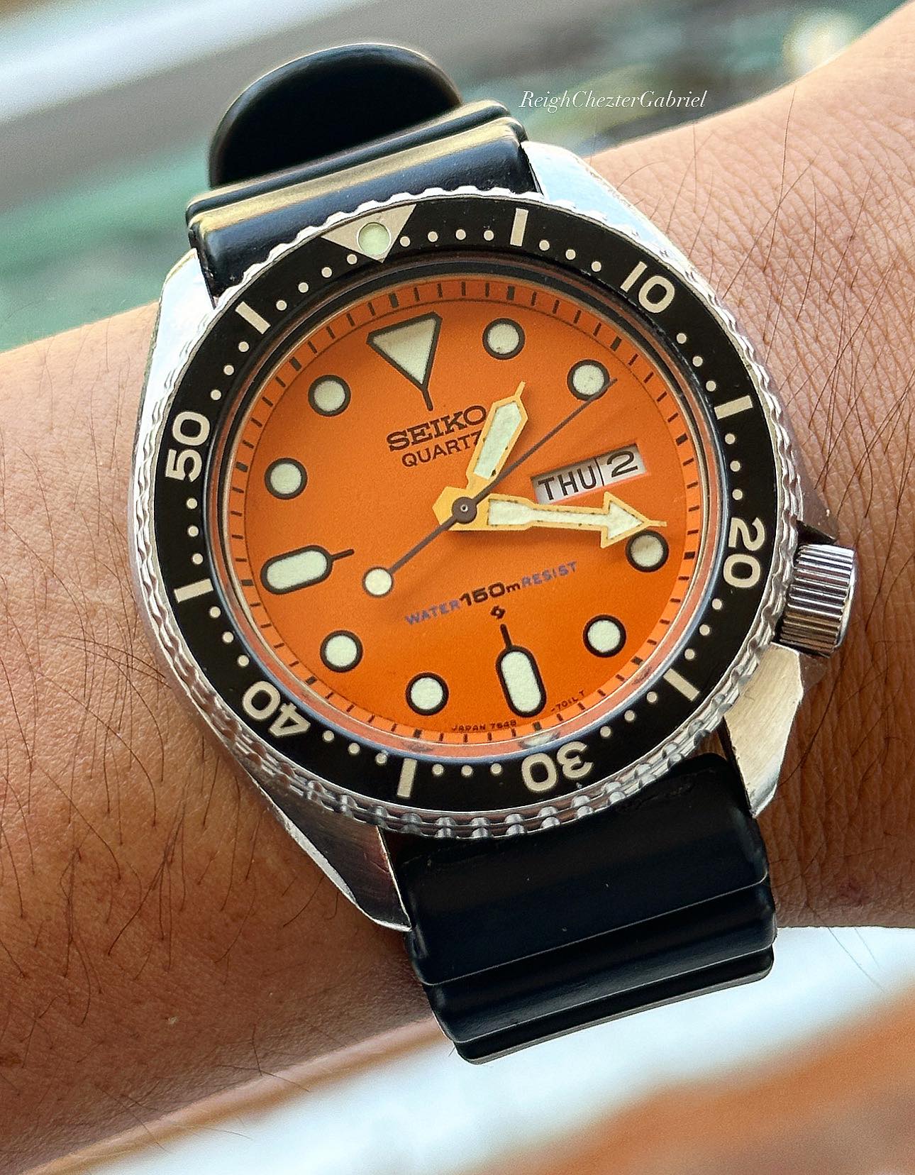 Vintage 1982 Seiko 7548-700C JDM dive watch