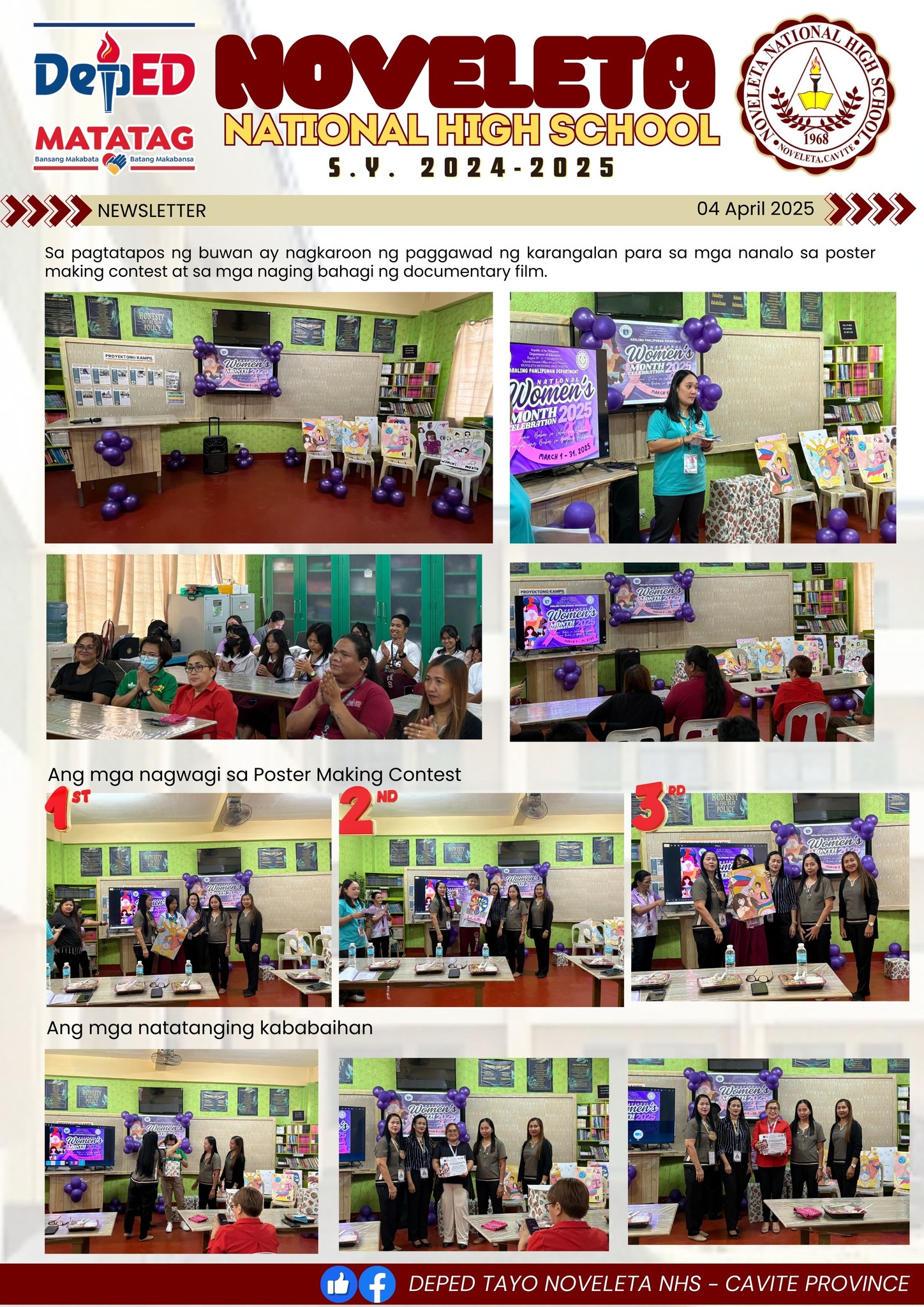 Noveleta NHS - Araling Panlipunan Department | Noveleta
