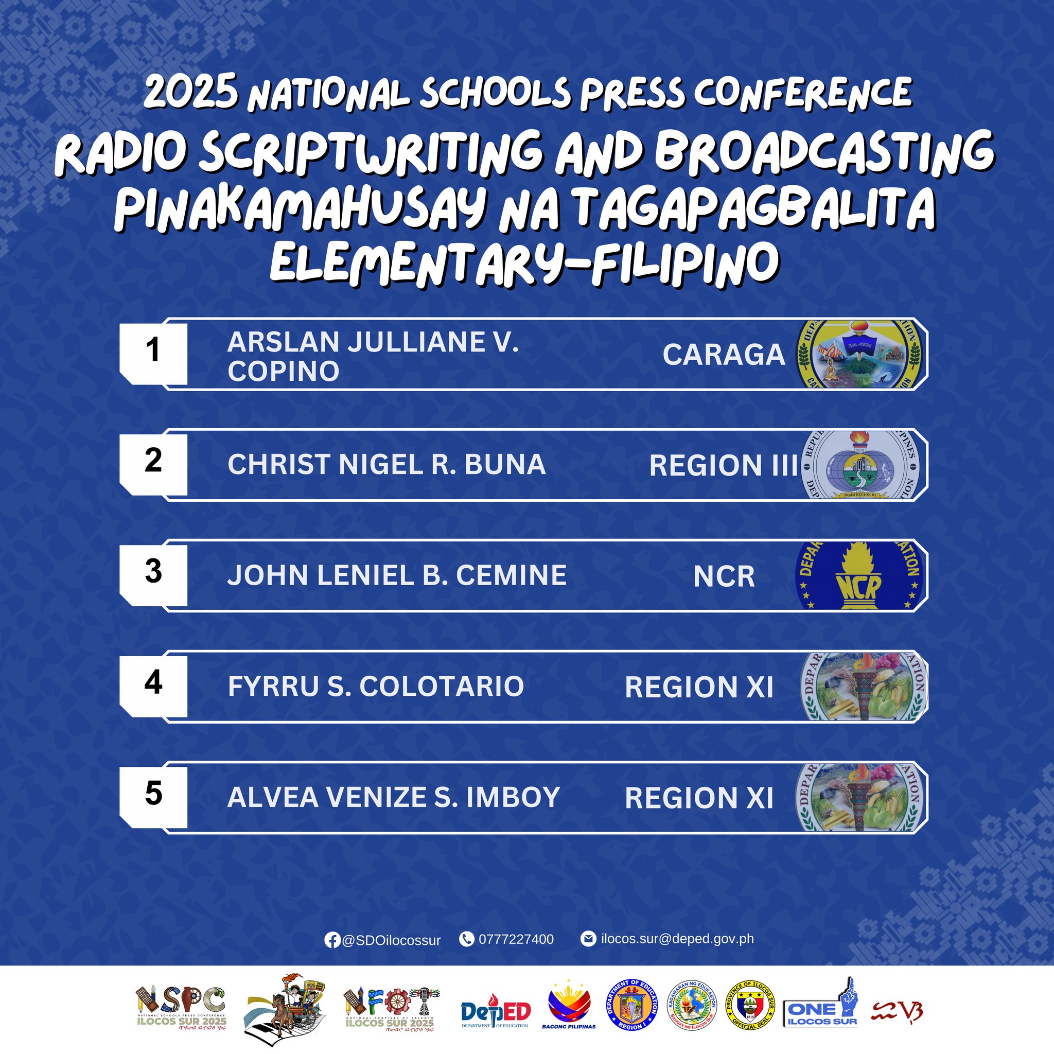 NSPC & NFOT 2025 added a new photo. - NSPC & NFOT 2025