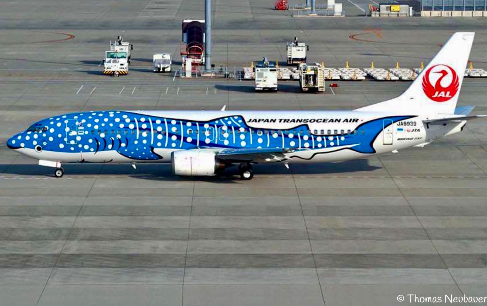 What is the flight experience like with Japan Transocean Air from
