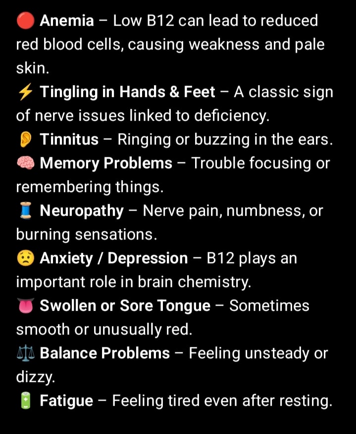 b12 injections tinnitus deficiency causes and dizziness Vitamin Injection Side Effects