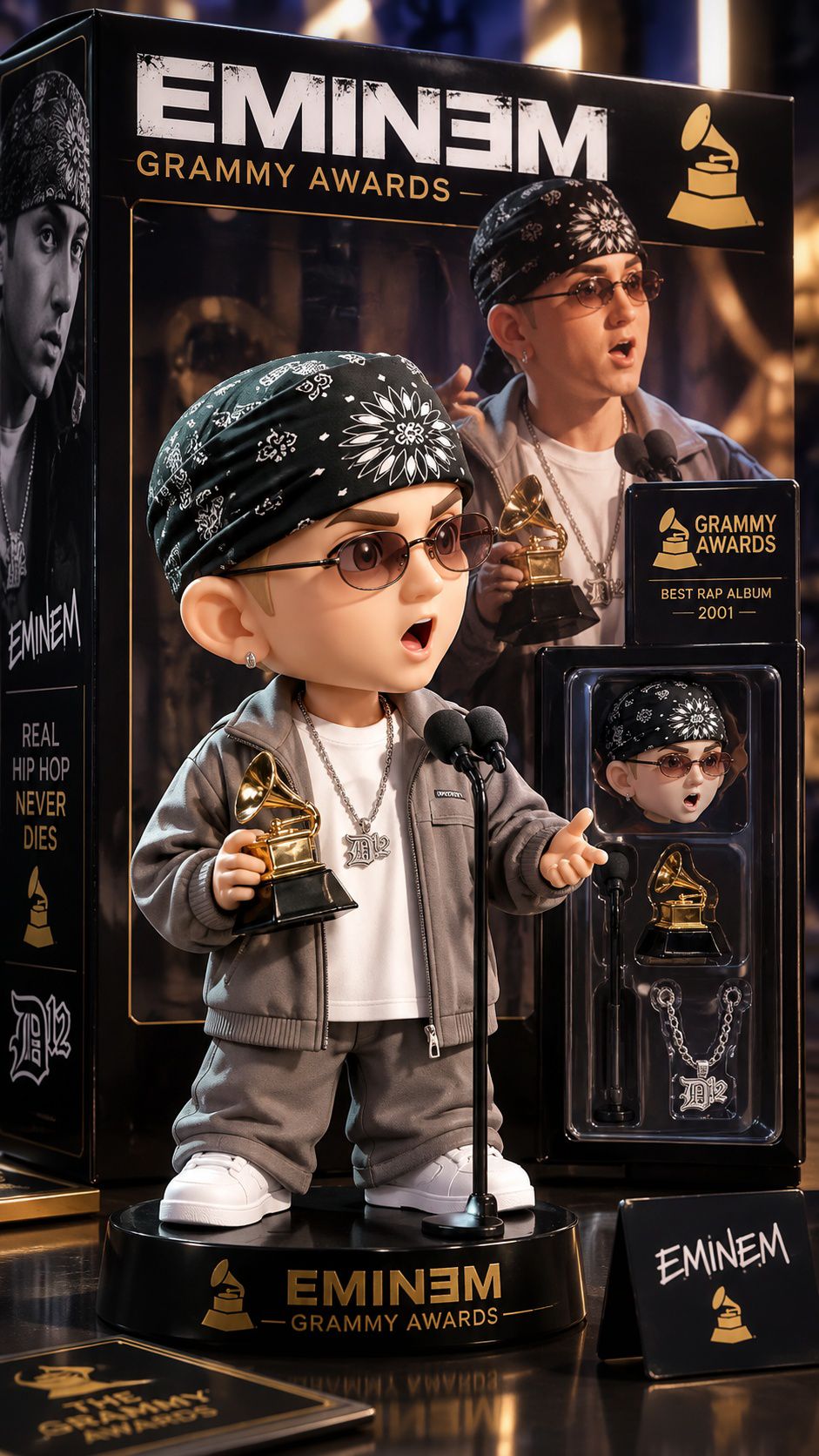 Eminem 2001 Grammy performance collectible figure