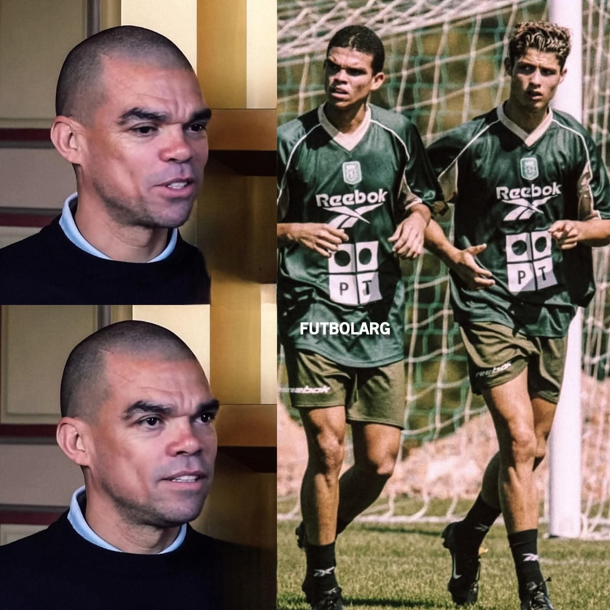 Pepe's humble beginning in Portugal as a young Brazilian immigrant
