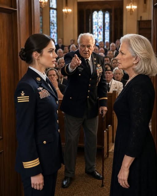 can i wear dress blues to church Woman Stops Daughter from Wearing Military Uniform at Father's Memorial Service DROP-FAST TRACK Vegan Leather Sleeveless Button Beden:40