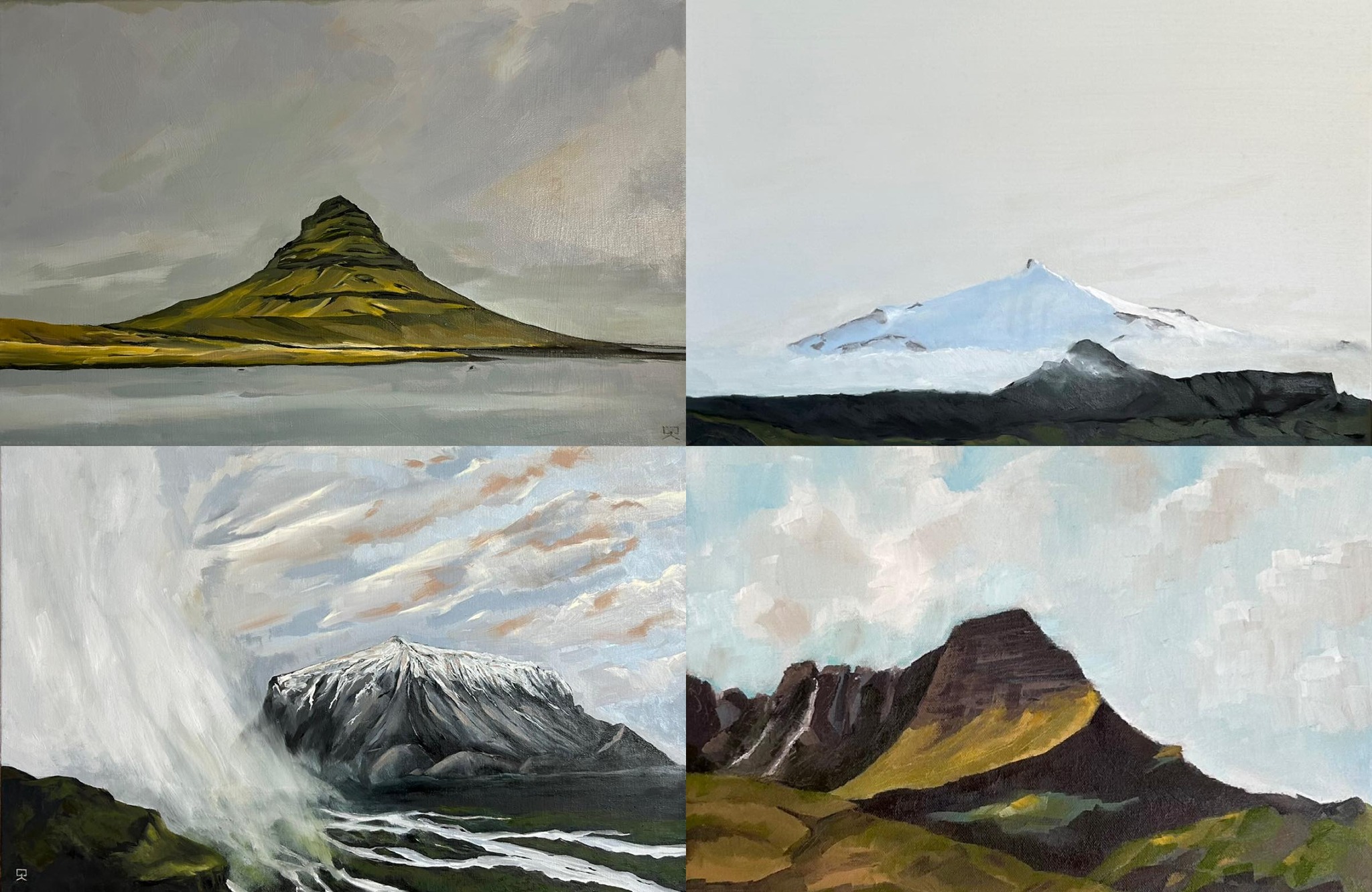 Galleri Hrafnhildar - NOKKRAR myndir í minni kanntinum á sýningunni í ...