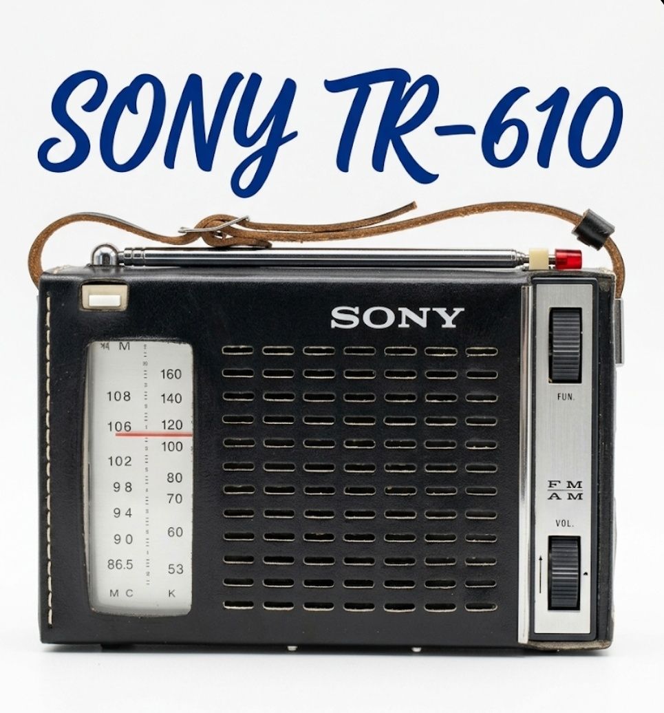 Sony 1958 TR-610 yoRadio Replica, 3d Part can find on Maker World 😉