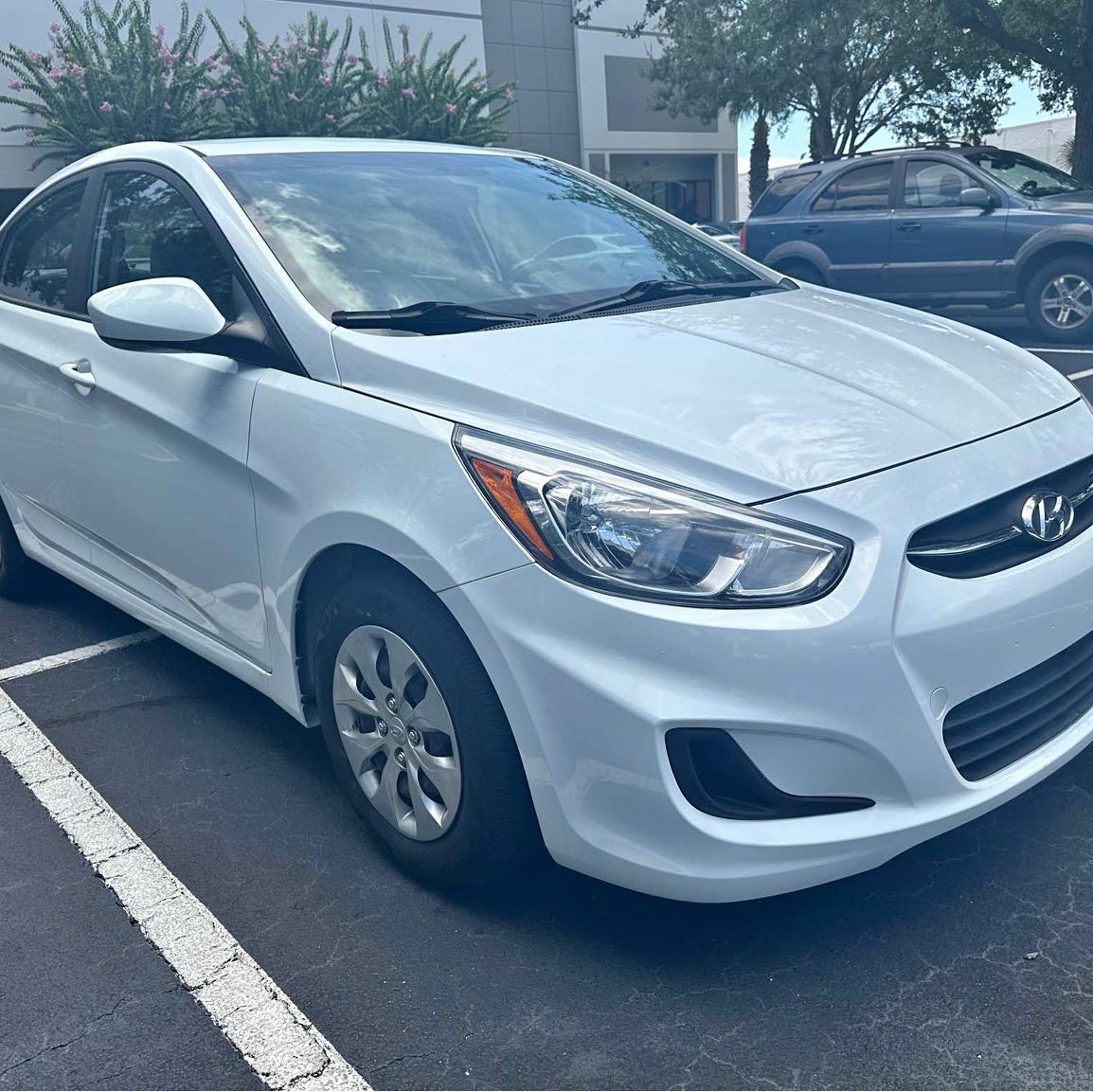 Matte Black Factory Style Lip Spoiler For 2012-2017 Hyundai Accent Sedan - Bolt-On, No Paint Needed
