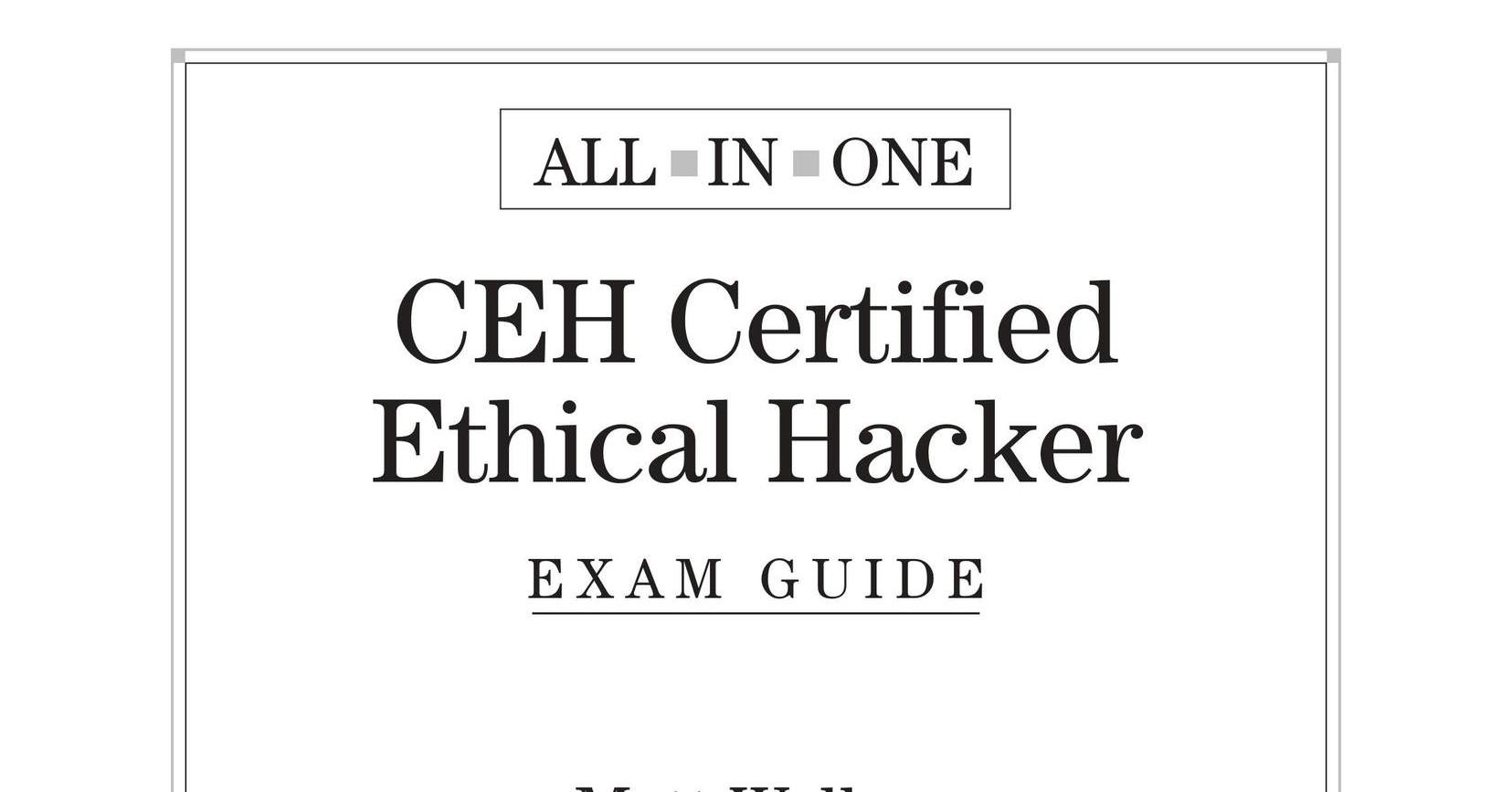 CEH V13 (Certified Ethical Hacker) Official EC-Council Release 