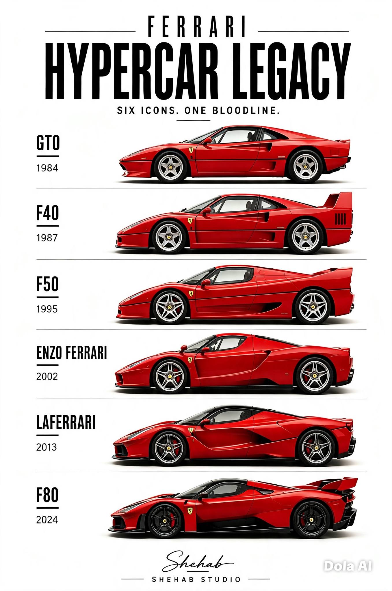 A historic Ferrari moment in the Netherlands 🇳🇱 The complete