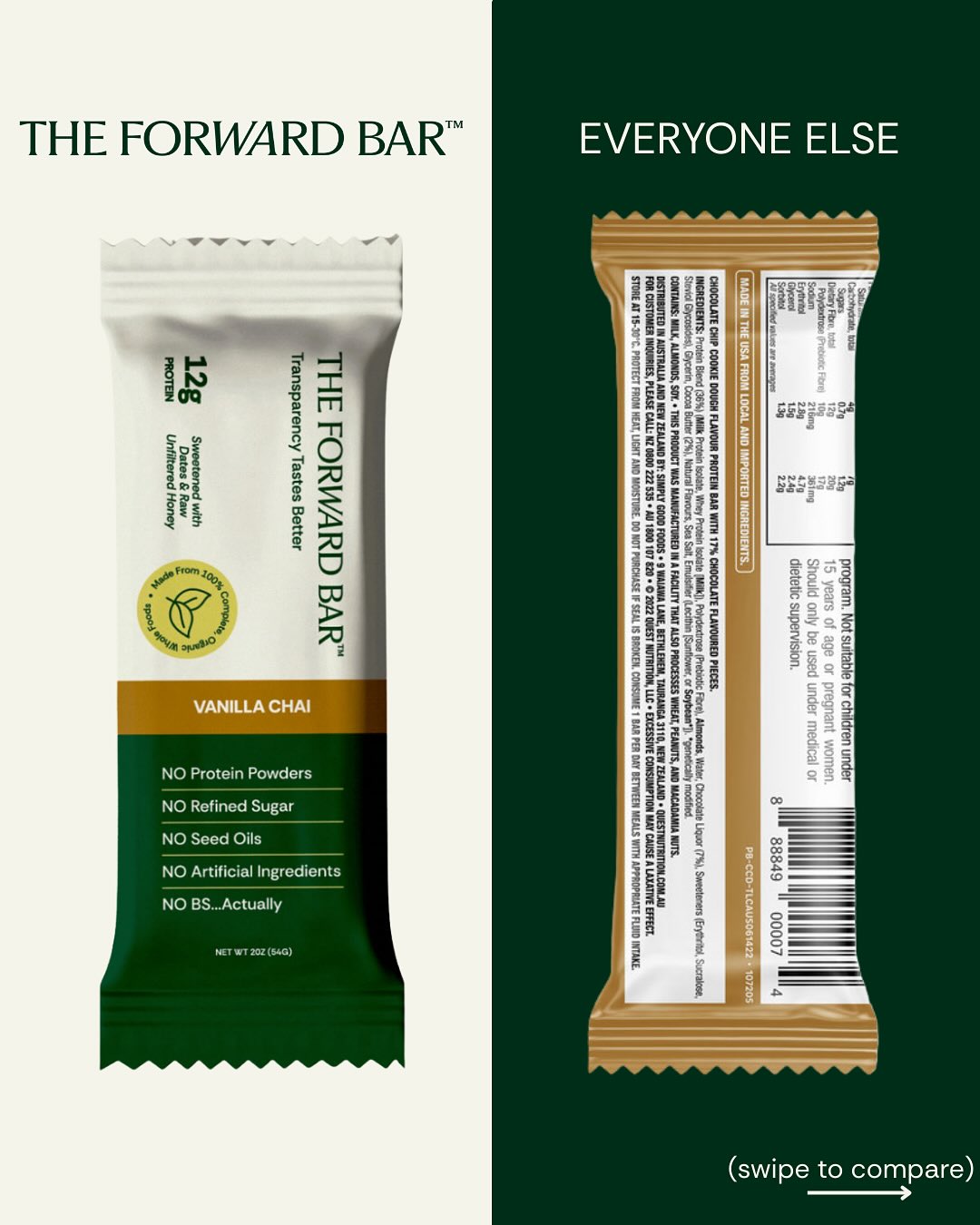 The Forward Bar - Look at US, then look at them. OUR bar... | Facebook