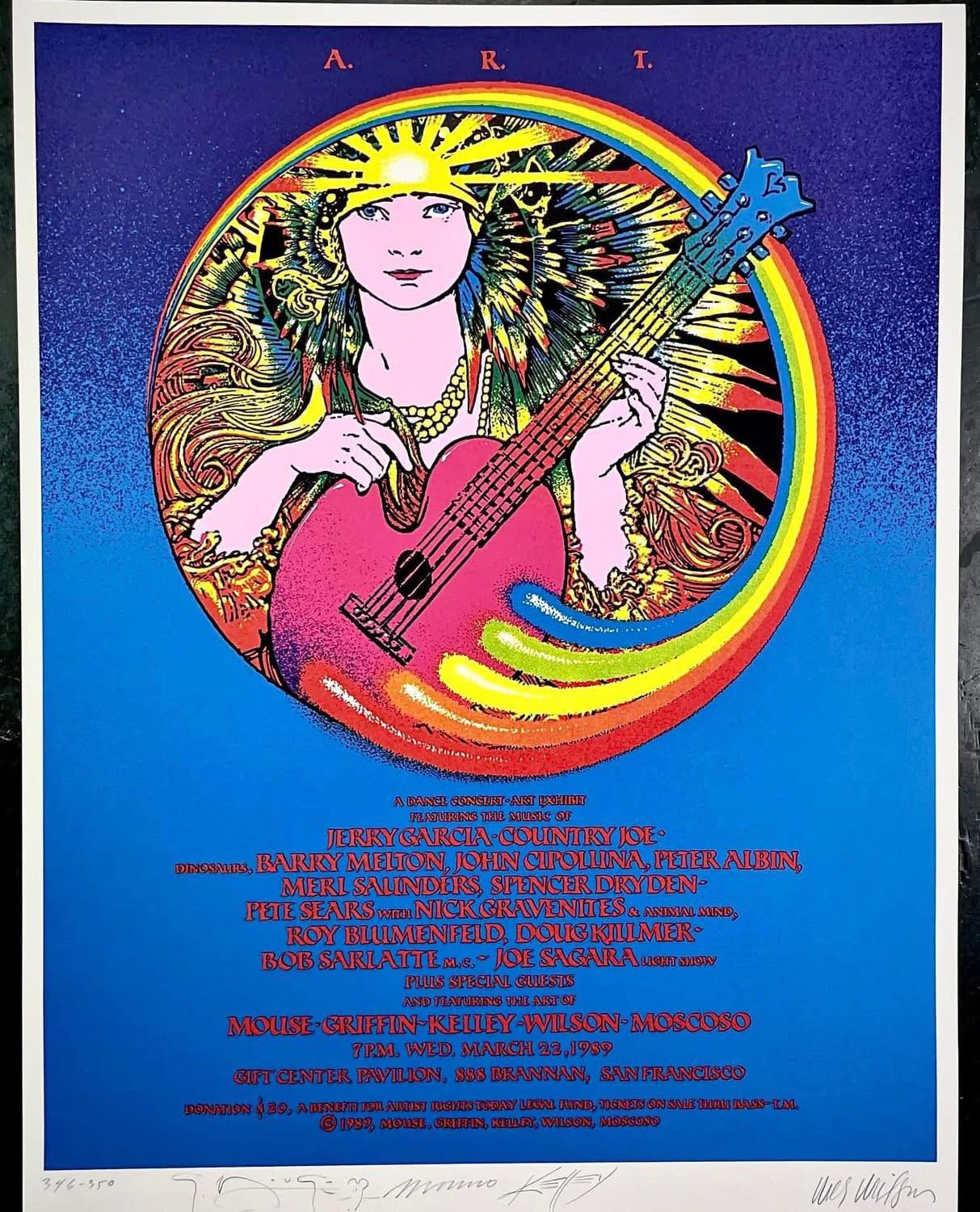 Thanks to Lester K for sending this poster for a 1989 Primitives