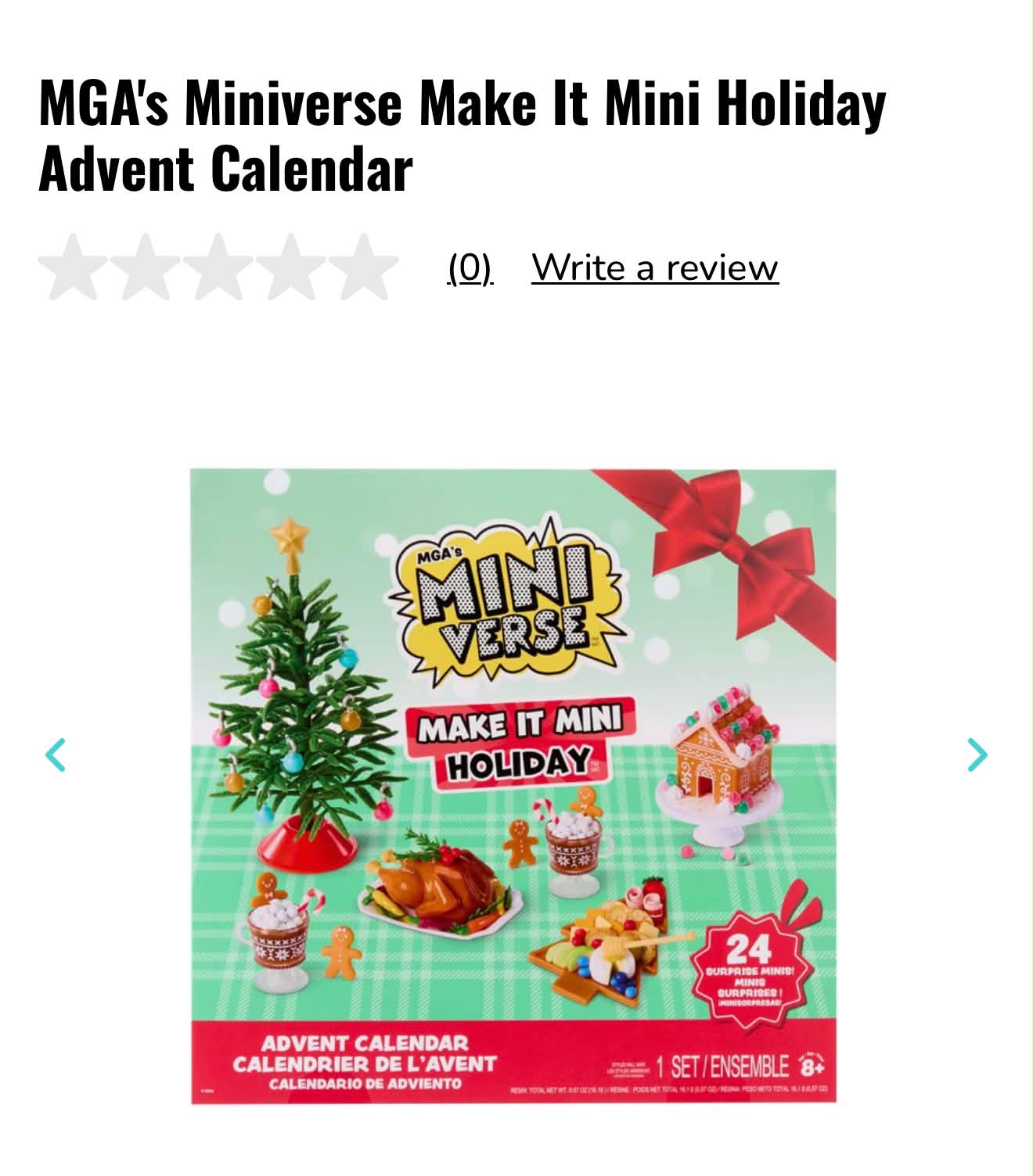 Look how adorable! Miniverse advent calendar for Christmas 🎄