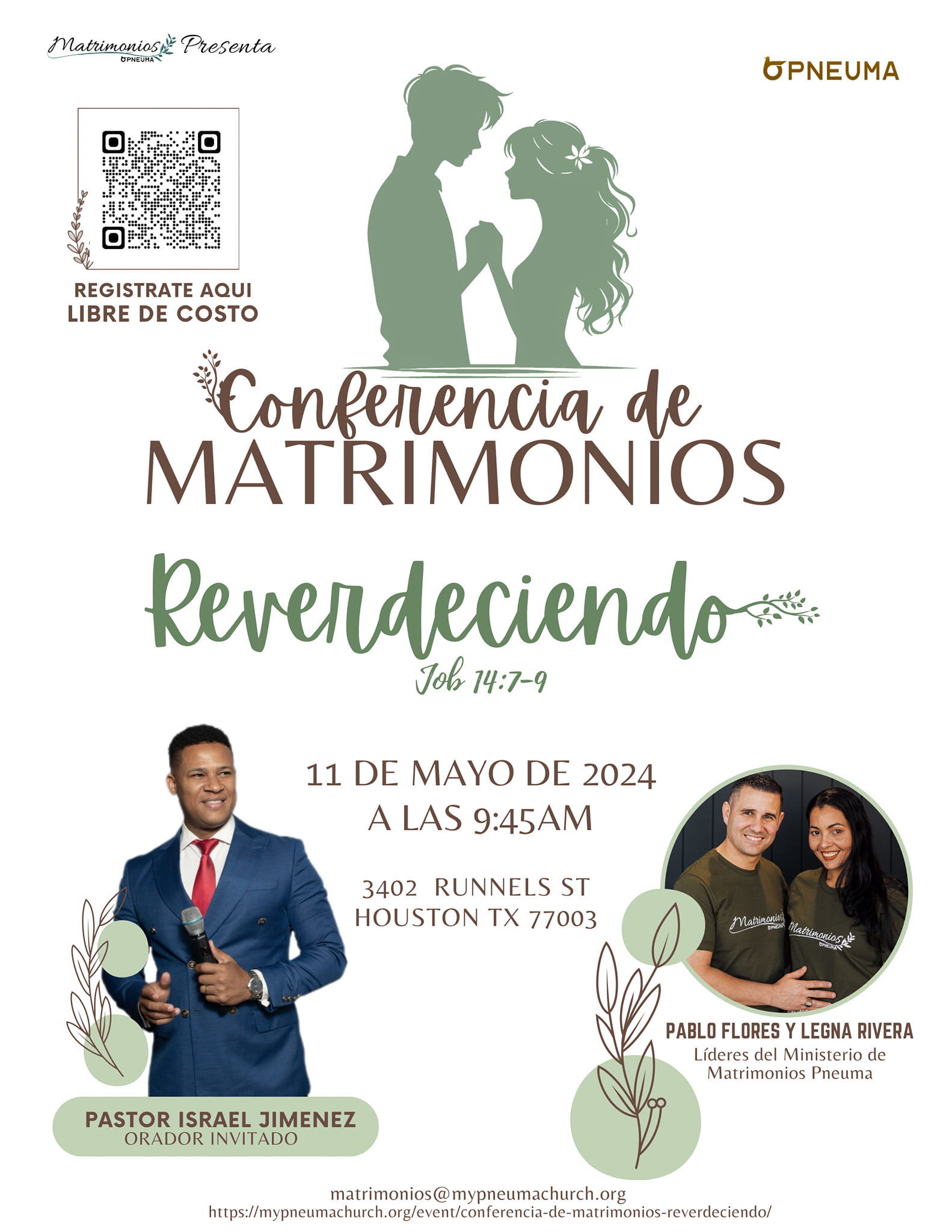 💚 Les invitamos a 🌿... - Matrimonios Pneuma