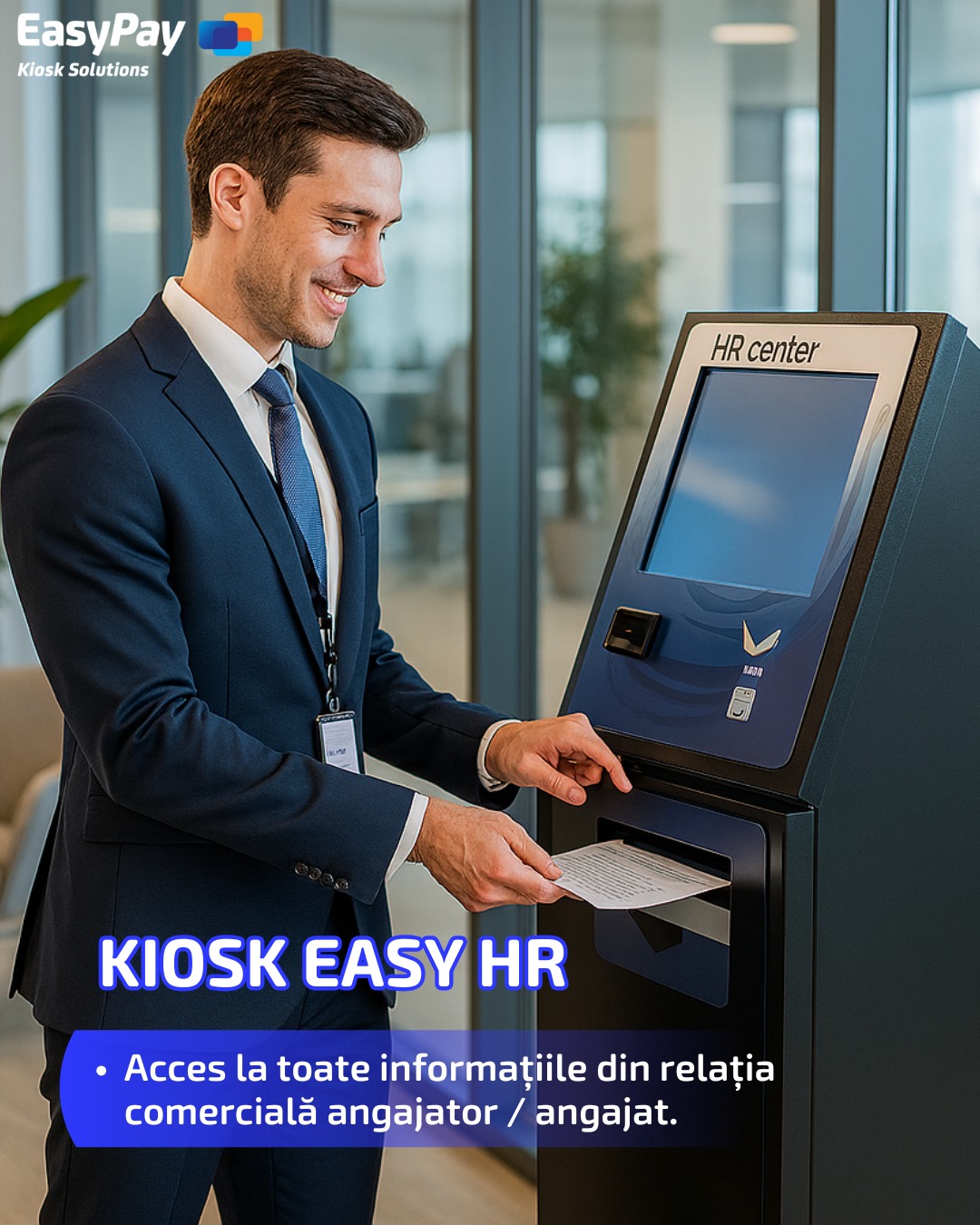 Easy HR Kiosk oferă angajaților... - EasyPay Kiosk Solutions | Facebook