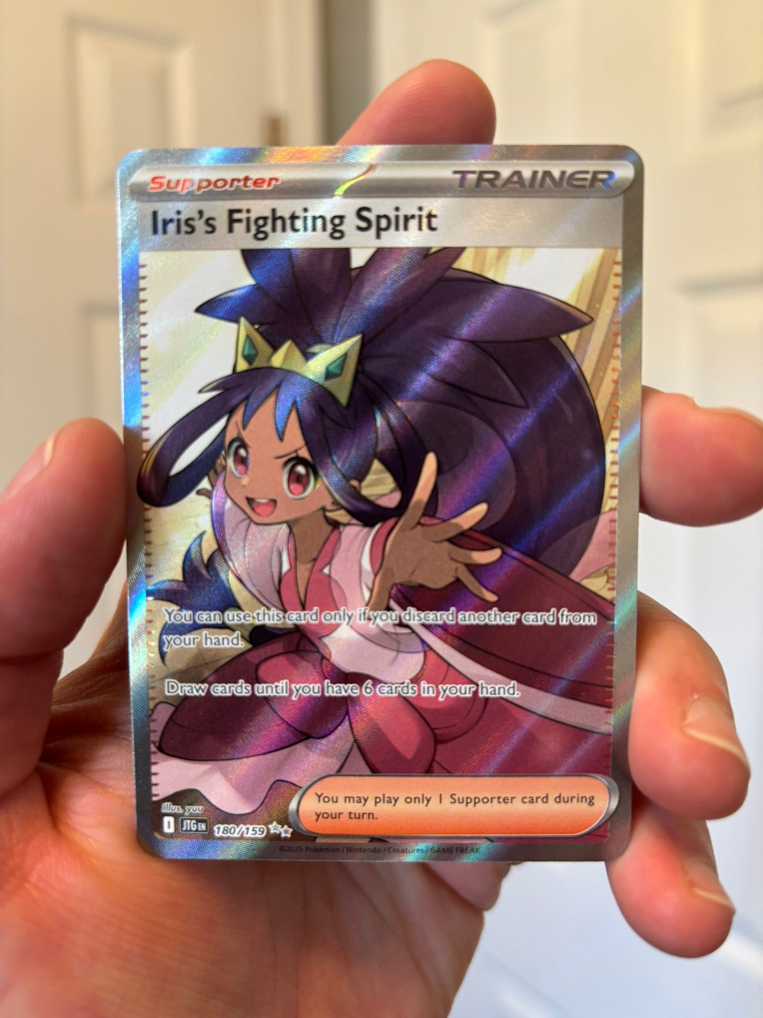 iris card pokemon Pokmon Iris's Fighting Spirit - Battle Partners the trusted official grading guarantees its condition My first Journey Together hits!