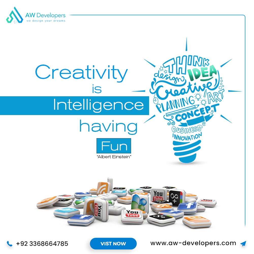 AW- - At Aw-Developers, we believe that creativity is intelligence ...