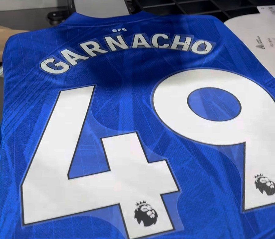 Garnacho got the No. 49 jersey 考