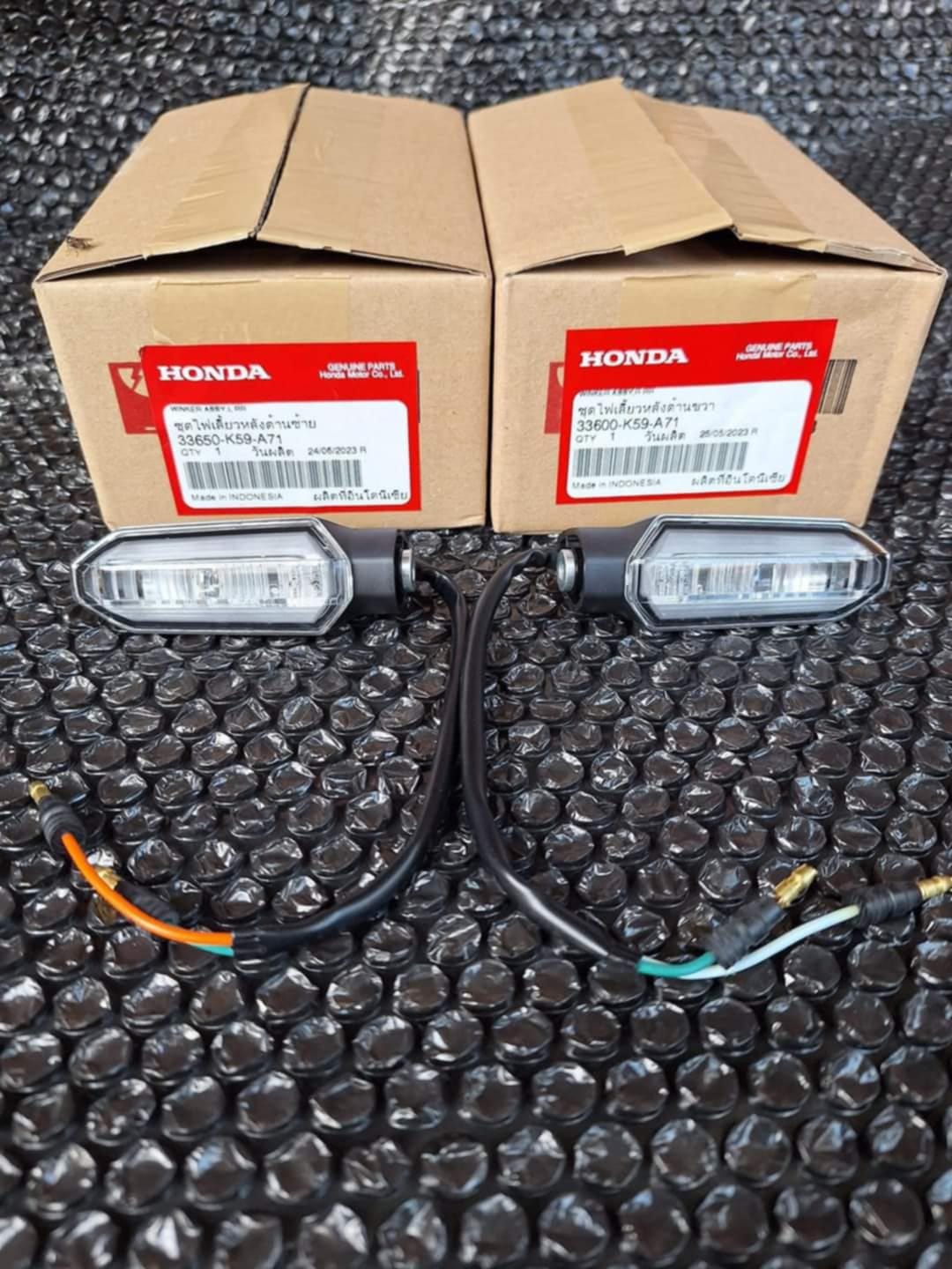 SIGNAL LIGHT ASSEMBLY HONDA CLICK 125 V2/V3 ADV 150/160 ✓LENS