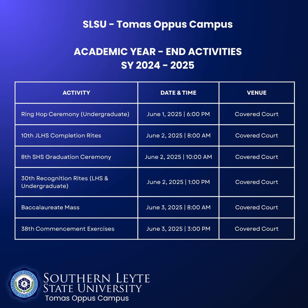 KING... - Southern Leyte State University - Tomas Oppus Campus | Facebook