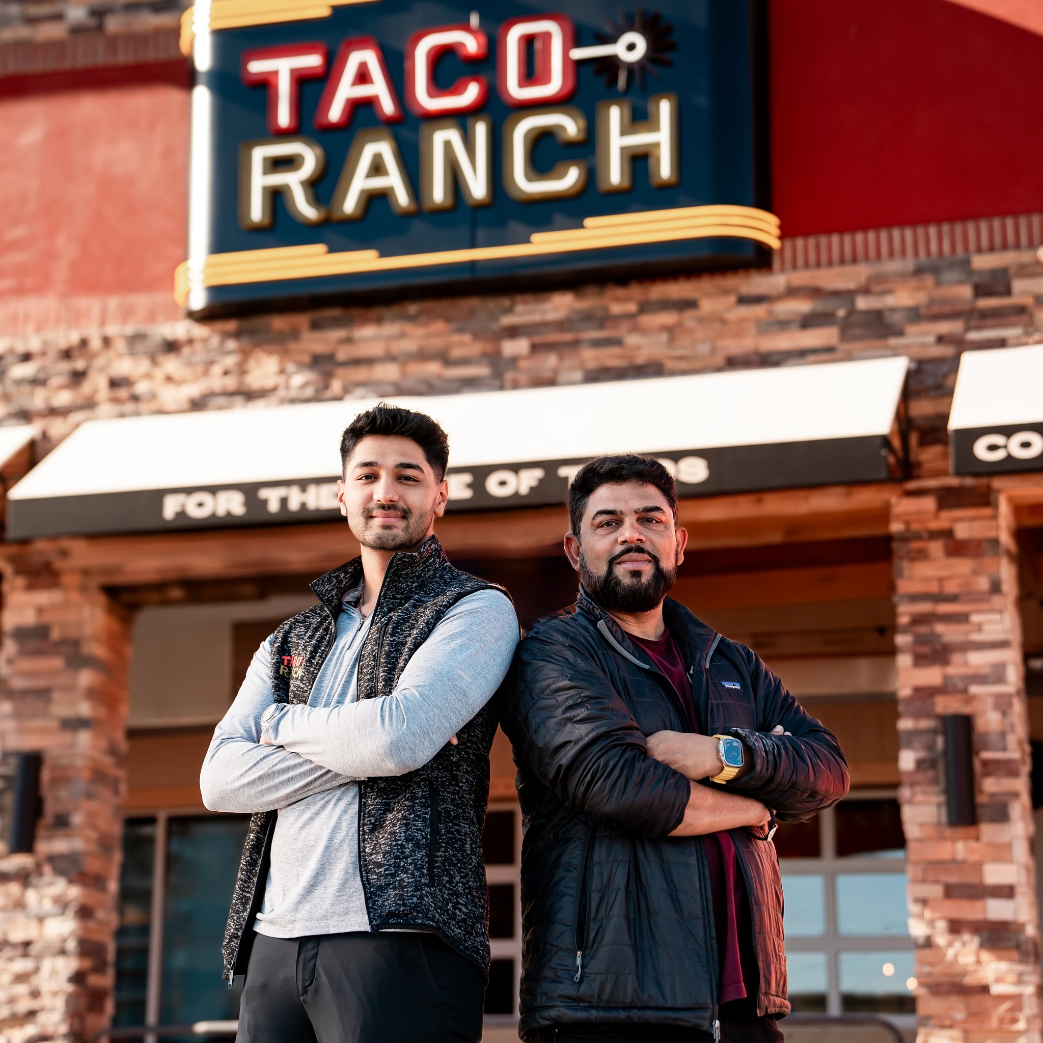 Taco - Meet the ranch owners Father-son duo, Nayan and Danil Patel ...