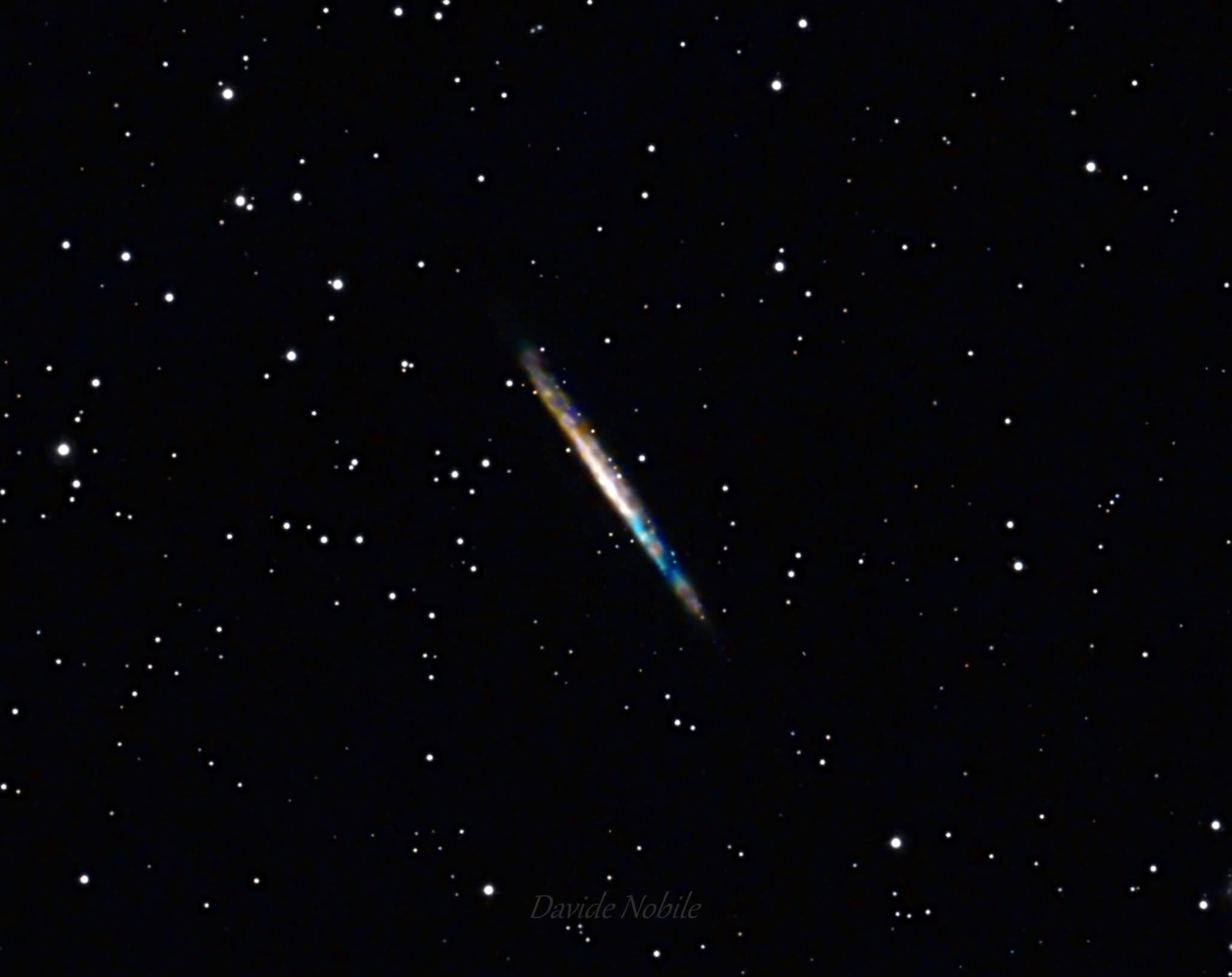Twilightページ NGC5906-5907 - The Splinter Galaxy is a spiral galaxy located