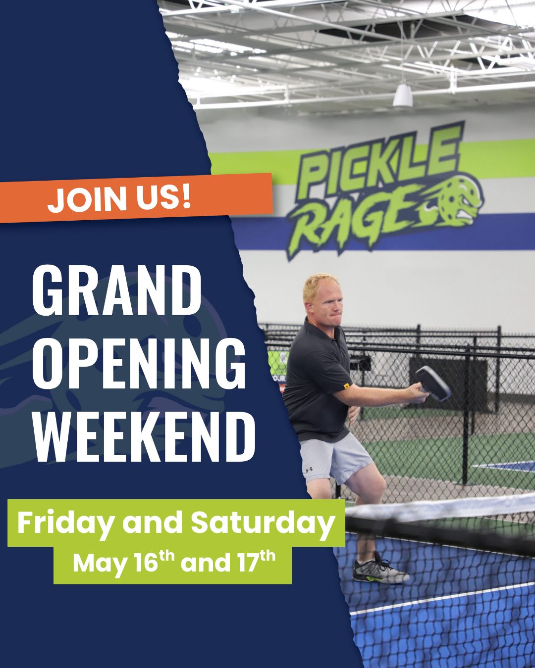 PickleRage - 🎉 Join us for our official Grand Opening Weekend! 🎉 We are ...