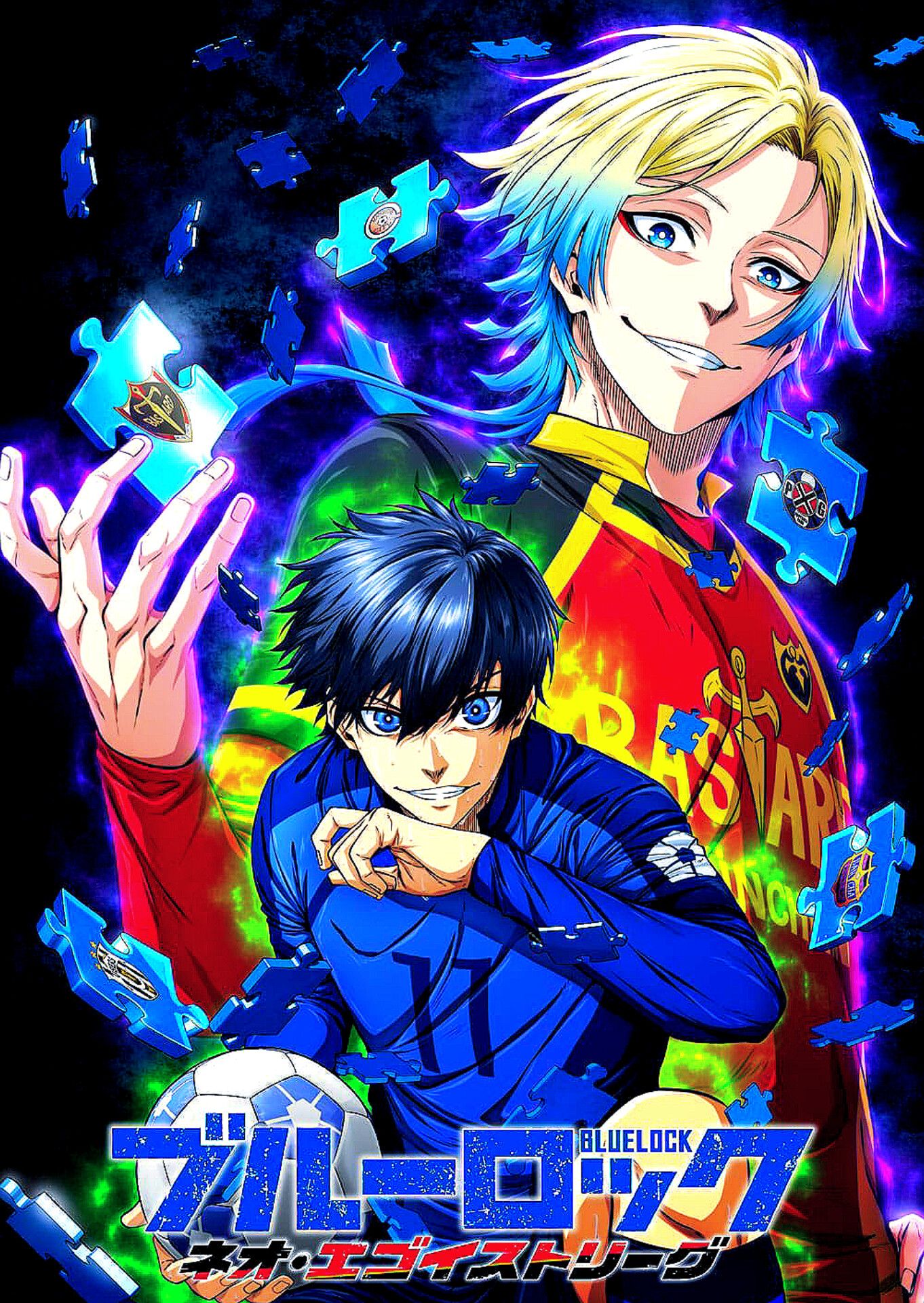 Blue Lock art exhibition features Isagi's Eyes and Michael Kaiser