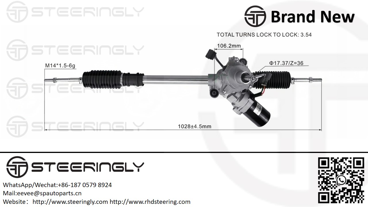 Steering rack and pinion for 2007 Honda Jazz GD3 LHD | Davao City