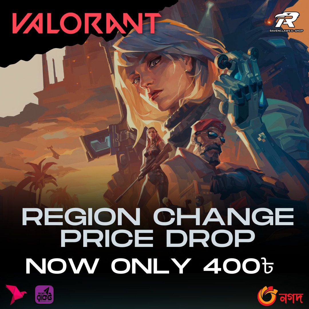 🔥🌐 Valorant Region Change now 50% off!... - Ravenclaws Gaming | Facebook