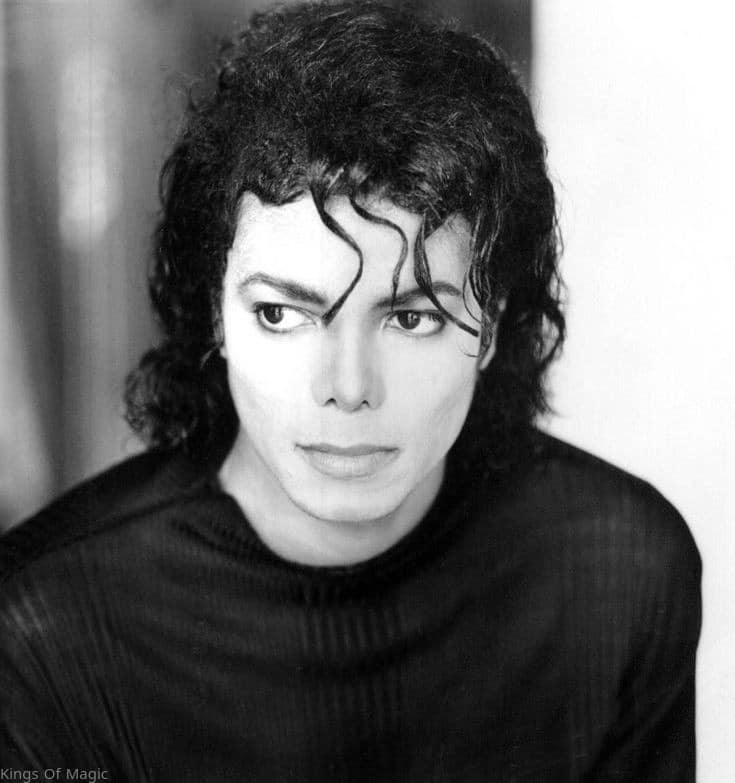 Michael Jackson photographed by Matthew Rolston for Michael's