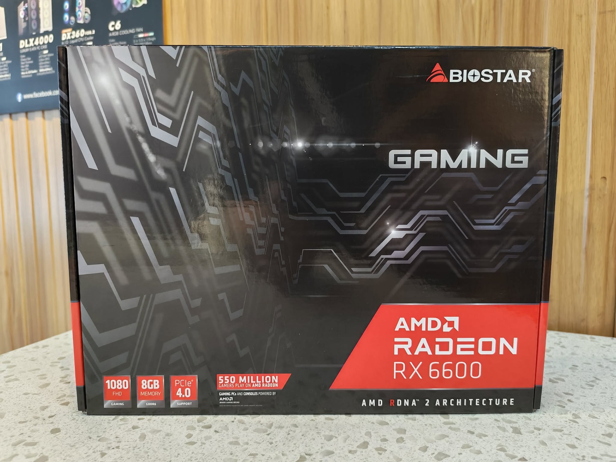 Brand new limited stock only Biostar AMD Radeon RX 6600 8gb pn